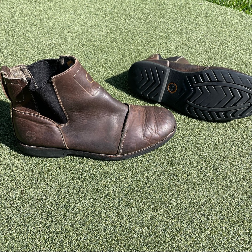 Timberland leather & waterproof mens boots